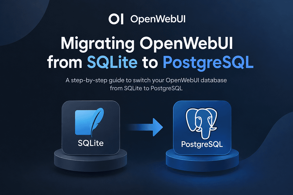 Migrating Open WebUI from SQLite to PostgreSQL: Field Notes from Kubernetes